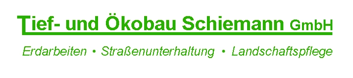 Tief- und Ökobau Schiemann GmbH